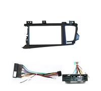 Kit Montage Autoradio Cadre Fascia D'autoradio pour Kia K5 pour Optima 2011-2015, Adaptateur De Câble d'alimentation Faisceau Câbles Panneau 9 Pouces (LHD RHD)