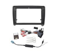 Kit Montage Autoradio Façades D'autoradio 9 Pouces 2 DIN pour TT MK2 06-14 Kit Montage Faisceau Câblage Câble d'alimentation Adaptateur CANbus Inclus Voiture Façade D'autoradio(Frame Cable Canbus-1)