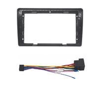 Kit Montage Autoradio Kit Cadre D'autoradio pour Seat pour Arosa 1997-2004 pour Ibiza 2002-2008 Installation sur Tableau Bord Voiture Façade D'autoradio(Fascia and Cable)