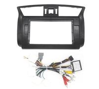 Kit Montage Autoradio Kit De Cadre D'autoradio pour Nissan pour Sentra Sylphy 2012-2014 2015, Installation Stéréo Automatique, Garniture Façade, Plaque Frontale