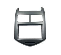 Kit Montage Autoradio Kit D'installation Autoradio 2 DIN 7 Pouces avec Système Audio Navigation Intégré pour Chevrolet pour Aveo pour Sonic 2011-2015 Voiture Façade D'autoradio(Grey)