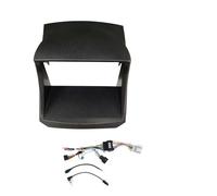 Kit Montage Autoradio pour Ford pour Fiesta Mk6 MK7 2009 - 2017 Cadre D'autoradio 9 Pouces 2DIN Faisceau Câbles 16 Broches Cordon d'alimentation Radioblende Set(Frame Canbus 09-11)
