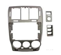 Kit Montage Autoradio pour Hyundai pour Getz 2002-2011 9 Pouces 2 Din Cadre Audio De Voiture Panneau Navigation GPS Radioblende Set(Left Wheel-Silver)