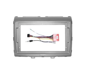 Kit Montage Autoradio pour Mazda 8 MPV LY pour Mazda8 06-16 9 Pouces 2DIN Panneau Stéréo Voiture Faisceau Câblage Cordon d'alimentation Connecteur Radioblende Set(Frame Cable)
