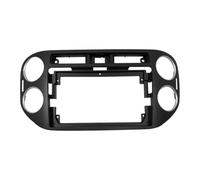 Kit Montage Autoradio pour VW pour Tiguan 2010+ | Kit Tableau Bord Double Din 9 Pouces Cadre Panneau Radio Audio En Plastique Fascia Gps Mp4 Cadre Radio Montage Autoradio