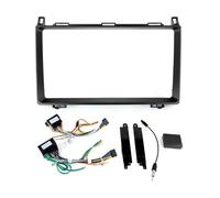Kit Montage Cadre D'autoradio 9 Pouces Câblage Panneau pour Mercedes pour Benz B200 B W169 W245 pour Viano pour Vito W639 pour Sprinter W906 POMPOMPUR
