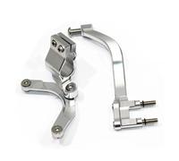 Kit Montage CNC D'amortisseur Adjustable Moto Kit Montage Support Stabilisateur D'amortisseur Direction Pour MV Agusta F3 675/800 2012 2013-2017 Argent