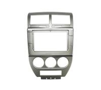 Kit Montage GPS MP5 Tableau Bord 2 Din 10,1 Pouces Cadre Panneau Façade Plastique pour Compass pour Patriot 2007 2008 2009 Tableau Bord