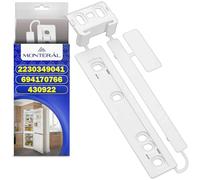 Kit Montage Mlissiere pour Fixation de Glissiere Frigo Encastrable Possède avec Code D'origine 2230349041 pour Electrolux 430922 pour Küppersbusch 694170766 pour Smeg - MONTERAL