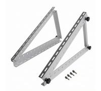 Kit Montage Panneau Solaire Stable , 45 Pouces 1 140 Mm | Robuste, Support Panneau Solaire Inclinable, Universel, pour