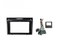 Kit Montage pour Autoradio 2 DIN pour Mercedes pour Benz Classe SLK R171 SLK200 SLK280 SLK300 2000-2011(Frame wire)