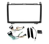 Kit Montage pour Cadre D'autoradio 9 Pouces avec Câblage pour Mercedes pour Benz Classe B200 A B W169 W245 pour Viano pour Vito W639 pour Sprinter