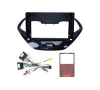 Kit Montage pour Lecteur DVD Voiture 9 Pouces Panneau Cadre Adaptateur Audio 2DIN pour Ford pour Figo pour Aspier pour Freestyle pour KA 2018-2021 Cadre Autoradio(Frame Set)
