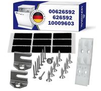 Kit Montage pour Porte Fixation Lave Vaisselle 00626592 pour Bosch | 10009603 pour Siemens Machine a Laver Encastrable - MADE IN GERMANY - MONTERAL