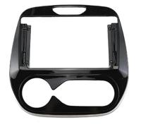 Kit Montage pour Tableau Bord Adaptateur Façade D'autoradio 2DIN 9 Pouces Boîtier Canbus Décodeur Autoradio pour Renault pour Captur pour Clio(European at,Frame Cable canbus)