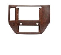 Kit Montage pour Tableau Bord D'autoradio 9 Pouces pour Nissan pour Patrol V5 Y61 2004-2012 Cadre Audio Stéréo avec Volant À Droite Et Gauche WEFOLCC(Mahogany LHD,Frame)