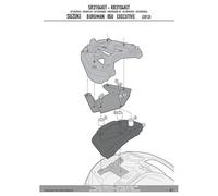 Kit Montage SR3104/MM GIVI Sans Piastra pour Suzuki 650 AN Burgman 2013-2020