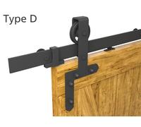 Kit montures ROC DESIGN noir type D MANTION RD-D-B