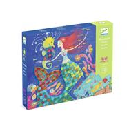 Kit mosaïque créatif - Djeco - Le chant des sirènes - 4 tableaux - Paillettes - Pour enfants 7-13 ans
