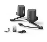 Kit moteur de portail deux battants - AVIDSEN - Orane Connect - Connecté - Jusqu'à 250 kg par vantail et 5 mètres max