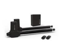 Kit moteur de portail deux battants - SCS SENTINEL - SimplyOpen 1+ - A vérins - Jusqu'à 150 kg par vantail et 4 mètres max