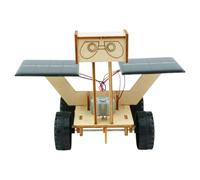 Kit Moteur électrique - Jouet STEM de 6,3 Pouces | Kit de Science du Bois : Jeu éducatif de Construction de Robots solaires de Bricolage pour Les pour Faire des modèles de Robots de Voiture