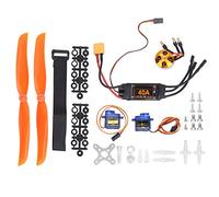 Kit Moteur KV1400 2212 ESC 40A XT60 Servo SG90 Hélices 8060, Compatibilité Multiples Batteries - Performances Fiables, Installation Facile, RC Drone FPV