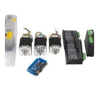 kit moteur pas à pas CNC 3 axes, couple de maintien de 270 oz-in, 256 module de microcontrôleur, alimentation 36V