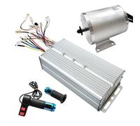 Kit Moteur Sans Balais - Moteur Électrique Sans Balais - Moteur Électrique Brushless - Ensemble de Moteur Combo - Puissance de Sortie 2000w - Électrique Moteur Central (48-72V 3KW)