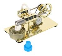 Kit Moteur Stirling à Air Chaud en Acier Inoxydable - Modèle Jouet Éducatif de Physique pour Enfants