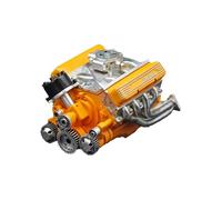 Kit moteur V8 - Modèle créatif en résine 3D | Décoration pour bureau et bureau | Exposition d'art pour amateurs et collectionneurs | Objet décoratif éducatif pour la maison, laborat