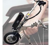 Kit motorisation Fauteuil Roulant de conversion pour handbike électrique, dispositif de traction pour accessoire pour handbike électrique 500 W avec amortisseur, batterie lithium 48 V 17 Ah,
