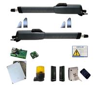Kit motorisation portail battant FAAC GENIUS MISTRAL 300 RC 230V 3m 350 kg