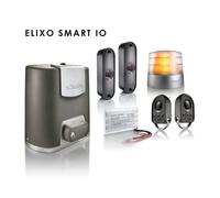 Kit Motorisation Automatisme Portail ELIXO SMART io Pack Confort - pour portails coulissants jusqu?à 6m 300 kg + Batterie de secours