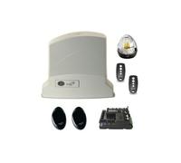 Kit Motorisation Portail Coulissant - KING GATES - DYKIT24/400G8 - 400kg max - 24V - Semi-intensif