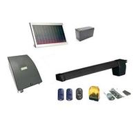 Kit Motorisation Portail Solaire Automatisme HDME Ducati Home Automation HC619 SOLAR MONO - Pour portail à 1 vantail battant max 3m 300kg G