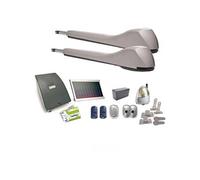 Kit Motorisation Portail Solaire HDME Ducati Home Automation EVE 948T SOLAR - pour portails à 2 vantaux battants max 5m 500kg chacun