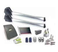 Kit Motorisation Portail Solaire HDME Ducati Home Automation EVO 748 SOLAR - Pour portail à 2 vantaux battants maxi 4 m 350 kg chacun G