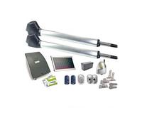 Kit Motorisation Portail Solaire HDME Ducati Home Automation EVO 748 T SOLAR - Pour portail à 2 vantaux battants maxi 5m 400kg chacun G