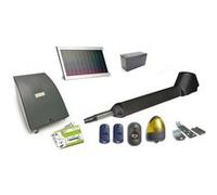 Kit Motorisation Portail Solaire HDME Ducati Home Automation SW7000T SOLAR MONO - pour portail battant à vantail 2,6m 250kg max G