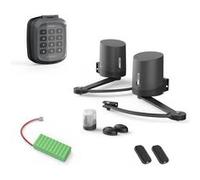 Kit Motorisation pour portail à battants Avidsen ORANE510 + Clavier à code + Batterie de secours