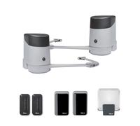Kit motorisation pour portail battant 2.4 m - NICE - HOPPBDKCE