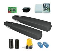 Kit de motorisation AXI 24V carter gris pour portails battants jusqu'à 2,5m par vantail CAME 8K01MP-006