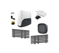 Kit motorisation pour portail coulissant - - 500044 - 1 motorisation Thomson + 1 kit de crémaillère de 6 mètres + 1 kit wifi connecté + 1 digicode