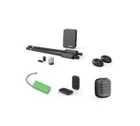 Kit Motorisation télescopique pour portail à battants - Styrka 310 + batterie de secours + digicode + photocellules + 2 télécommandes supp.