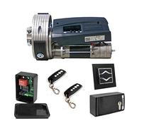 Kit Motorline160 SP moteur porte enroulable fermeture métallique obturateur métallique jusqu'à 160 kg de poids, pour automatiser les portes de garage ou les volets commerciaux, avec bouton poussoir