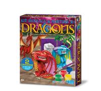 Kit moulage - dragons 3d - version fr multicolor TU