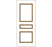 Kit moulures de porte - NORDLINGER PRO - FSC 100% - Adapté aux portes de 73 et 83 cm