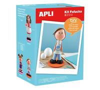 Apli Kids 13844 Kit Poupée en Mousse Garçon