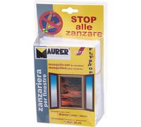 Kit moustiquaire noir Maurer pour fenêtre 150x180 cm